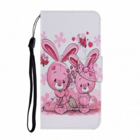 Flip Case Für Samsung Galaxy S22 Plus 5G Kaninchen