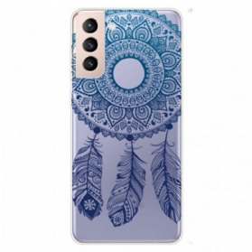 Hülle Für Samsung Galaxy S22 Plus 5G Einzelnes Blumenmandala