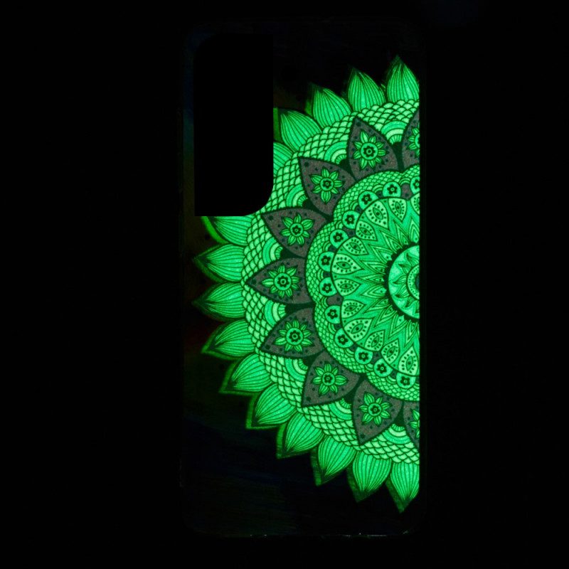 Hülle Für Samsung Galaxy S22 Plus 5G Fluoreszierende Blumenserie