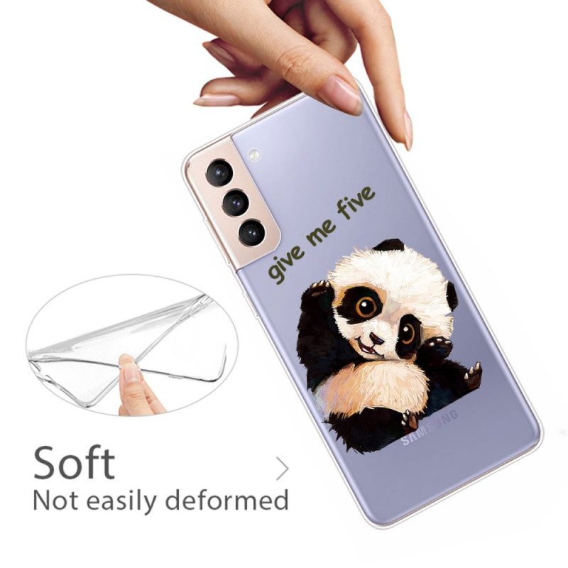 Hülle Für Samsung Galaxy S22 Plus 5G Panda. Gib Mir Fünf