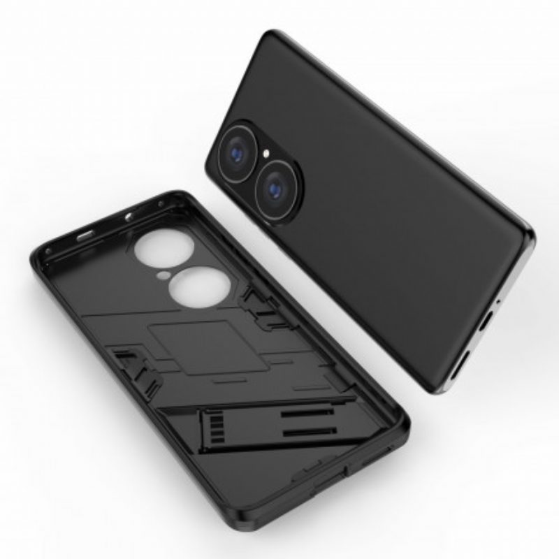 Handyhülle Für Huawei P50 Pro Freihändiger. Abnehmbarer Ständer Mit Zwei Positionen