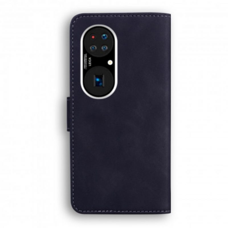 Lederhüllen Für Huawei P50 Pro Vintage-couture-lederstil