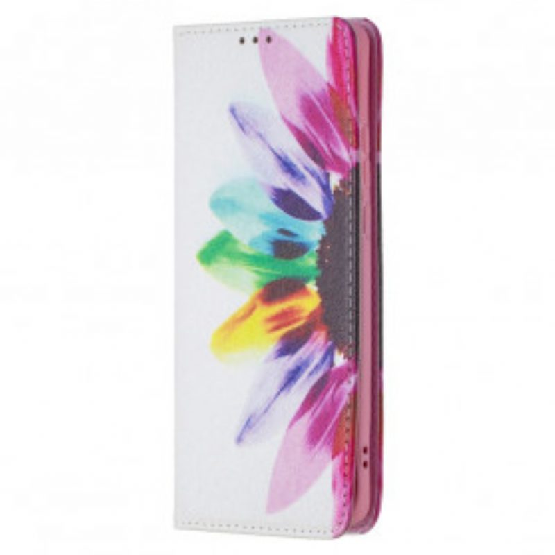 Schutzhülle Für Huawei P50 Pro Flip Case Aquarellblume