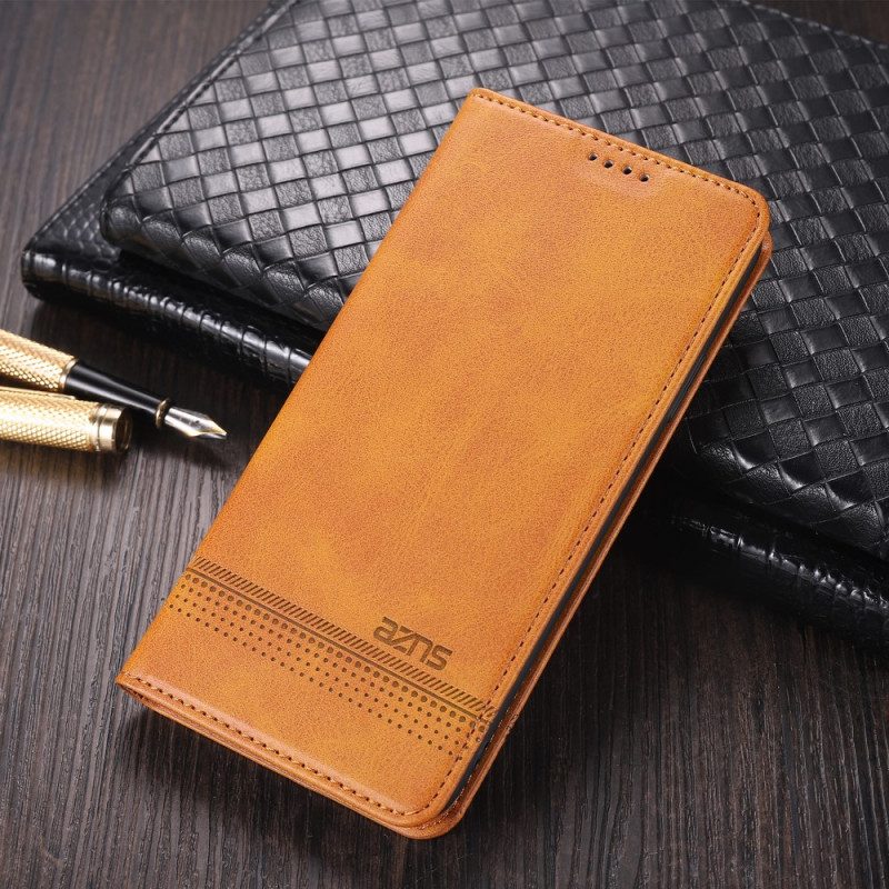 Schutzhülle Für Huawei P50 Pro Flip Case Azns Leder-styling