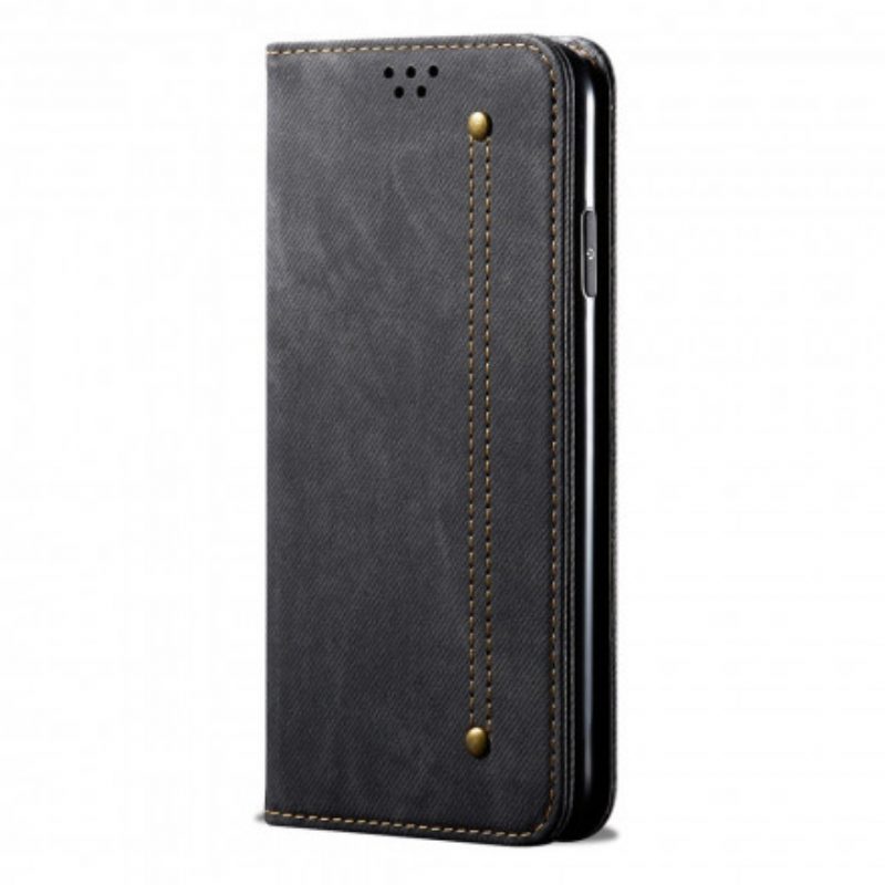 Schutzhülle Für Huawei P50 Pro Flip Case Kunstleder-jeans-textur