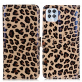 Flip Case Für Moto G100 Leopard