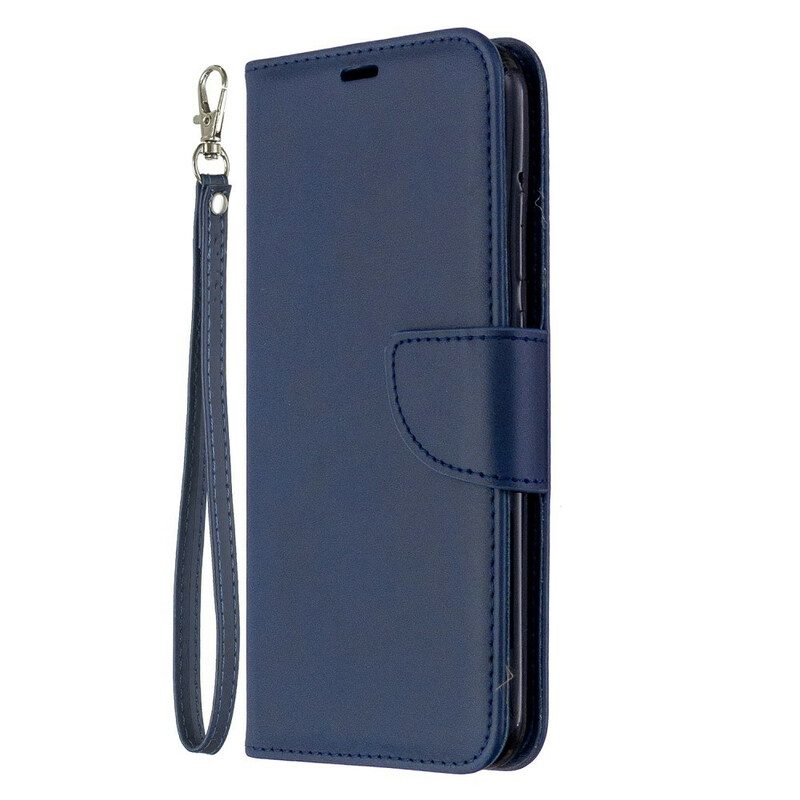 Flip Case Für Huawei P40 Lite E Flip Case Glatte Klappe Schräg