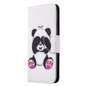 Flip Case Für Huawei P40 Lite E Panda-spaß