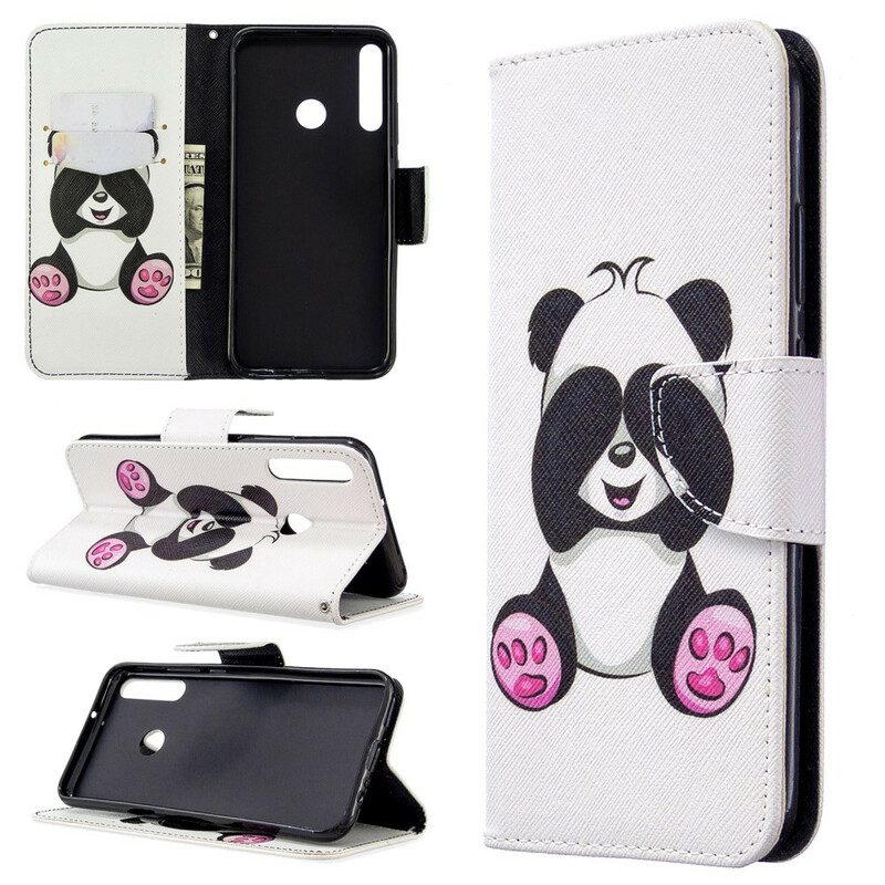 Flip Case Für Huawei P40 Lite E Panda-spaß