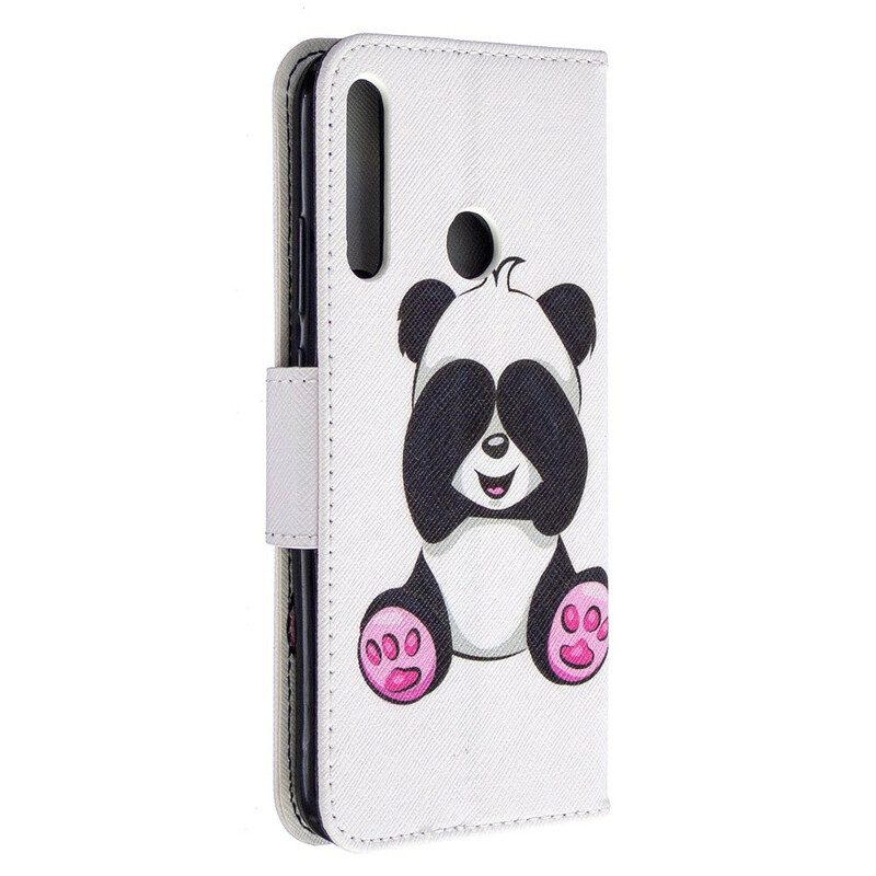 Flip Case Für Huawei P40 Lite E Panda-spaß