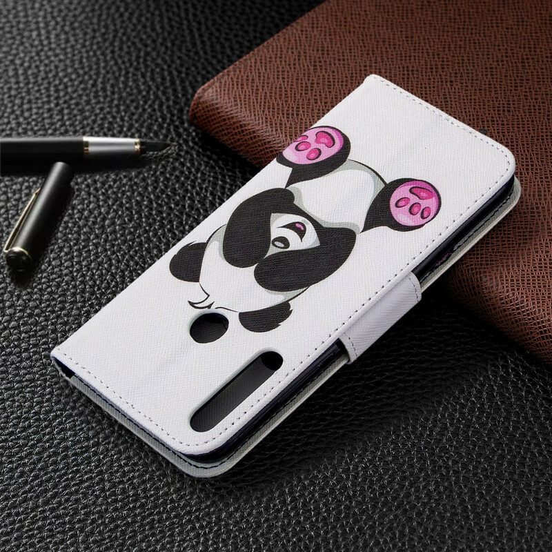 Flip Case Für Huawei P40 Lite E Panda-spaß