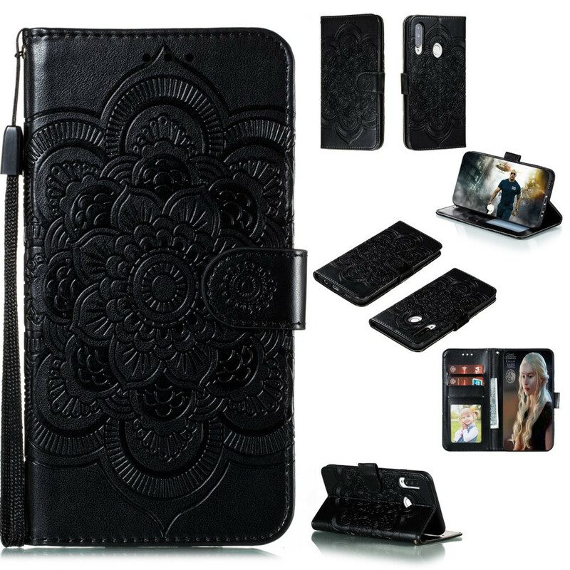 Flip Case Für Huawei P40 Lite E Vollständiges Mandala