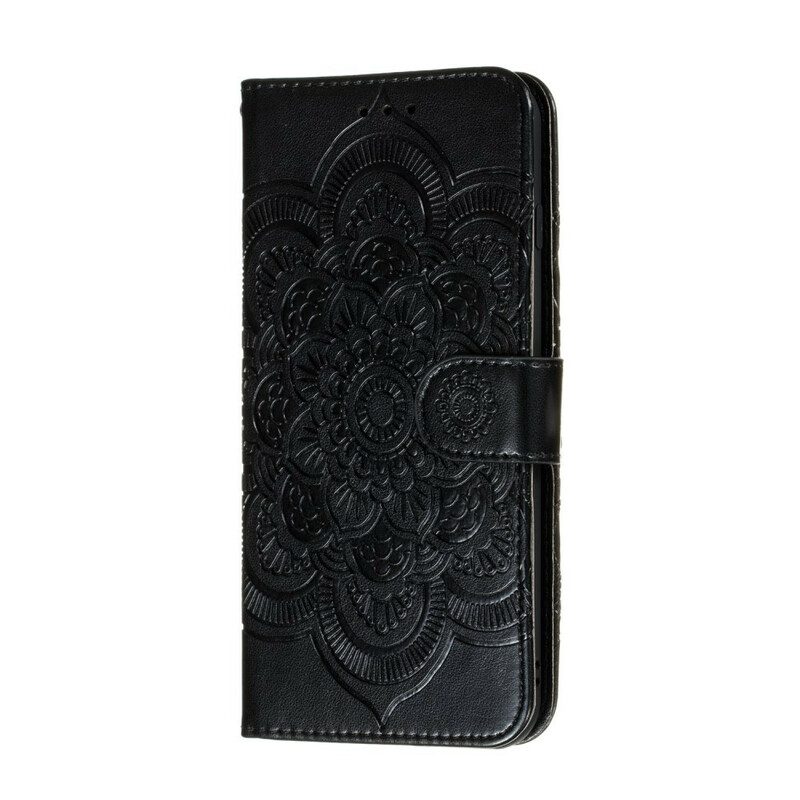 Flip Case Für Huawei P40 Lite E Vollständiges Mandala