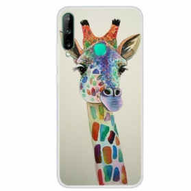 Hülle Für Huawei P40 Lite E Bunte Giraffe