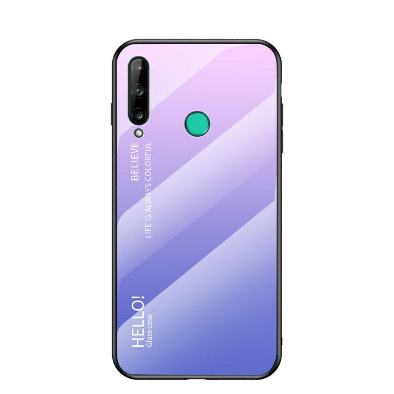 Hülle Für Huawei P40 Lite E Gehärtetes Glas Hallo