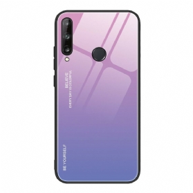 Hülle Für Huawei P40 Lite E Gehärtetes Glas. Sei Du Selbst