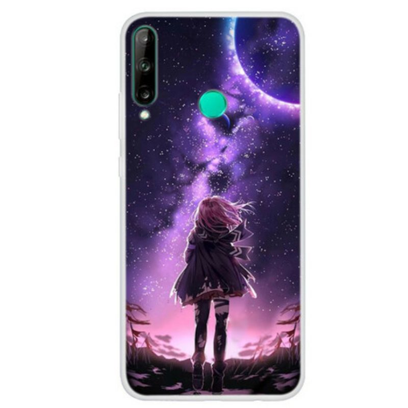 Hülle Für Huawei P40 Lite E Magischer Vollmond