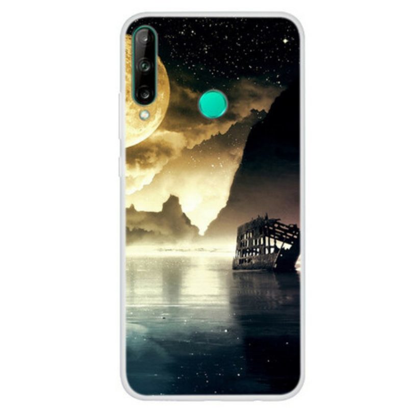 Hülle Für Huawei P40 Lite E Vollmond