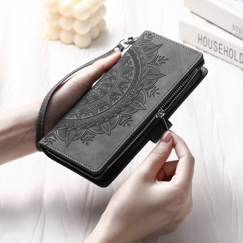 Flip Case Für Xiaomi Redmi Note 12 4G Mit Mandala-geldbörse