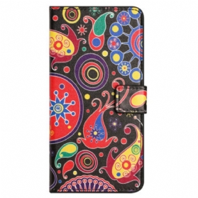 Flip Case Für Xiaomi Redmi Note 12 4G Paisley