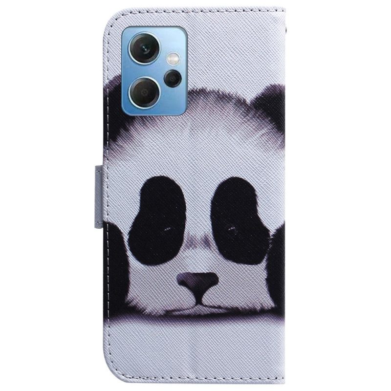 Flip Case Für Xiaomi Redmi Note 12 4G Panda