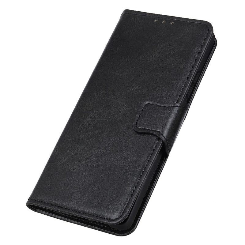 Flip Case Für Xiaomi Redmi Note 12 4G Stil Lederverschluss Umkehrbar