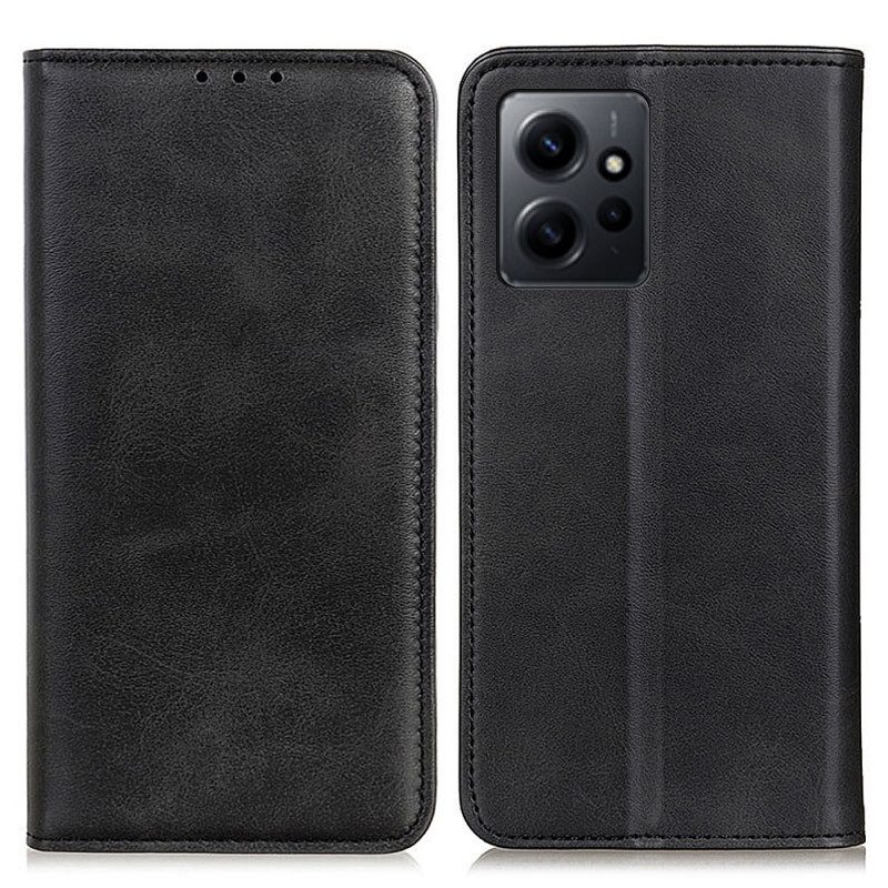 Schutzhülle Für Xiaomi Redmi Note 12 4G Flip Case Elegantes Spaltleder