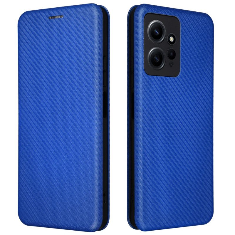 Schutzhülle Für Xiaomi Redmi Note 12 4G Flip Case Kohlefaser