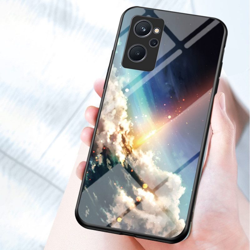 Hülle Für Realme 9i Himmelgehärtetes Glas