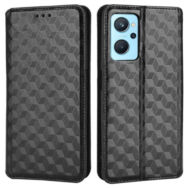 Schutzhülle Für Realme 9i Flip Case 3d-würfeldruck