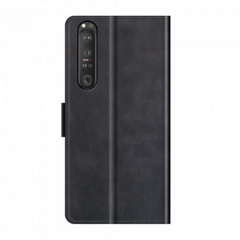 Flip Case Für Sony Xperia 1 III Flip Case Klassische Doppelklappe