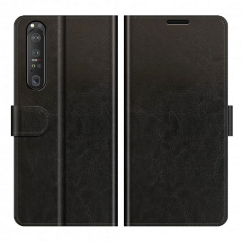 Flip Case Für Sony Xperia 1 III Ultra-kunstleder