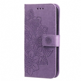 Flip Case Für Poco X4 Pro 5G Mit Kordel Riemchen-mandala