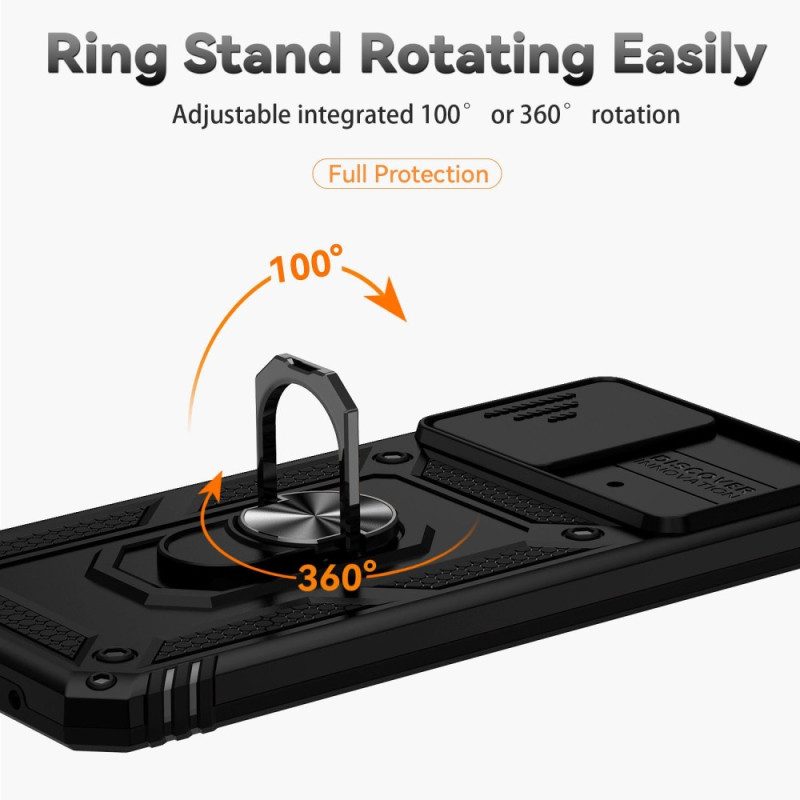 Handyhülle Für Poco X4 Pro 5G Ringhalterung Und Kameraabdeckung