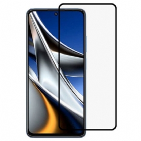 Poco X4 Pro 5G Displayschutzfolie Aus Gehärtetem Glas Mit Schwarzem Rand