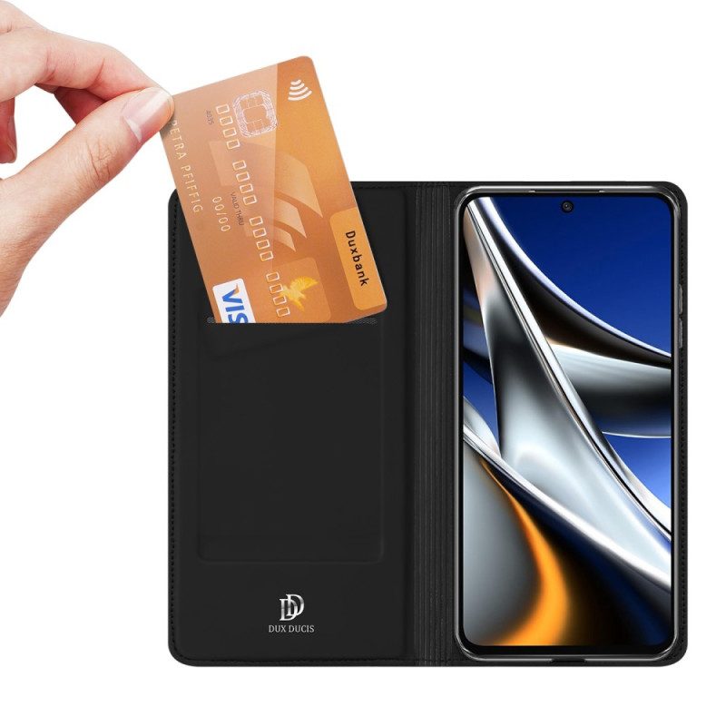 Schutzhülle Für Poco X4 Pro 5G Flip Case Skin Pro Dux Ducis