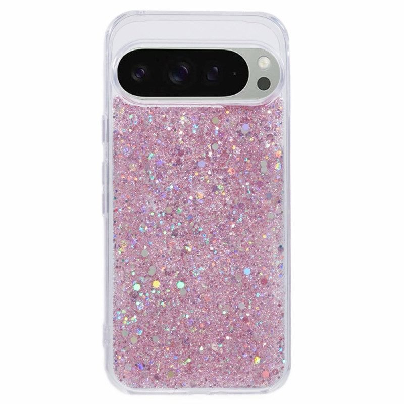 Hülle Google Pixel 9 Handyhülle Glitzerdesign