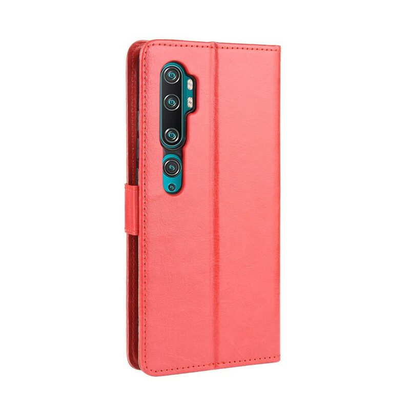 Flip Case Für Xiaomi Mi Note 10 / 10 Pro Auffälliges Kunstleder