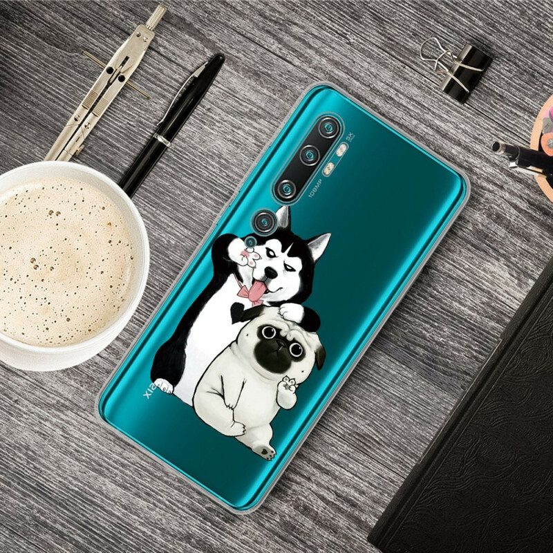 Handyhülle Für Xiaomi Mi Note 10 / 10 Pro Lustige Hunde