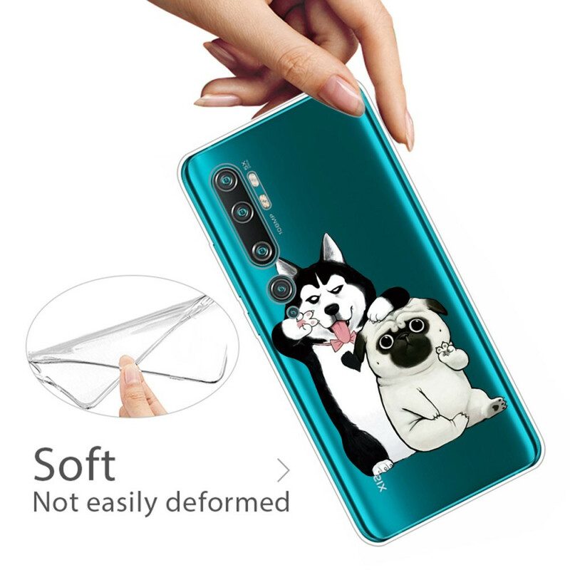 Handyhülle Für Xiaomi Mi Note 10 / 10 Pro Lustige Hunde