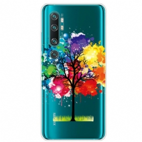 Hülle Für Xiaomi Mi Note 10 / 10 Pro Nahtloser Aquarellbaum