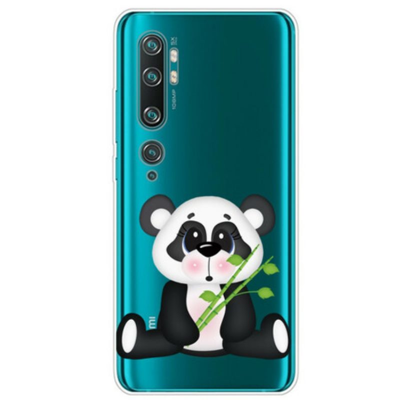 Hülle Für Xiaomi Mi Note 10 / 10 Pro Nahtloser Trauriger Panda