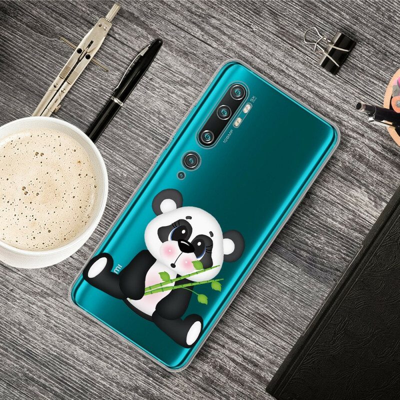 Hülle Für Xiaomi Mi Note 10 / 10 Pro Nahtloser Trauriger Panda