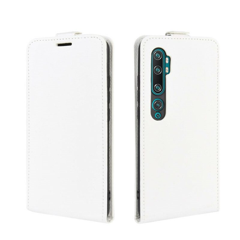 Lederhüllen Für Xiaomi Mi Note 10 / 10 Pro Flip Case Faltendes Retro