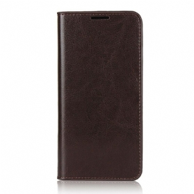 Schutzhülle Für Xiaomi Mi Note 10 / 10 Pro Flip Case Echtes Leder