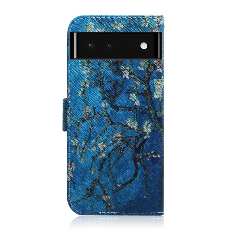 Flip Case Für Google Pixel 6 Blühender Baumzweig