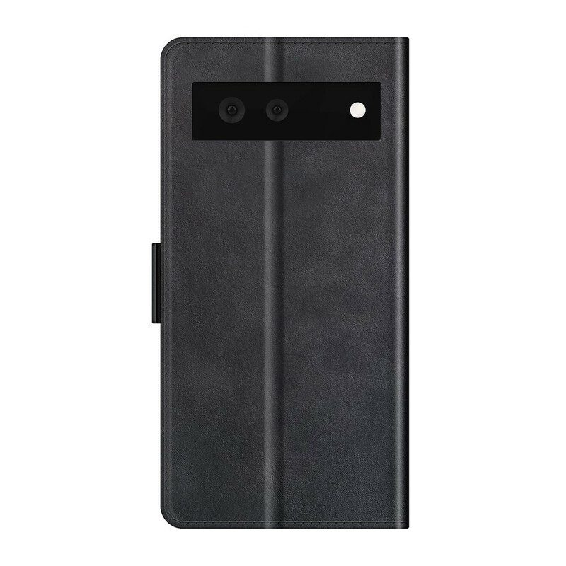 Flip Case Für Google Pixel 6 Flip Case Klassische Doppelklappe