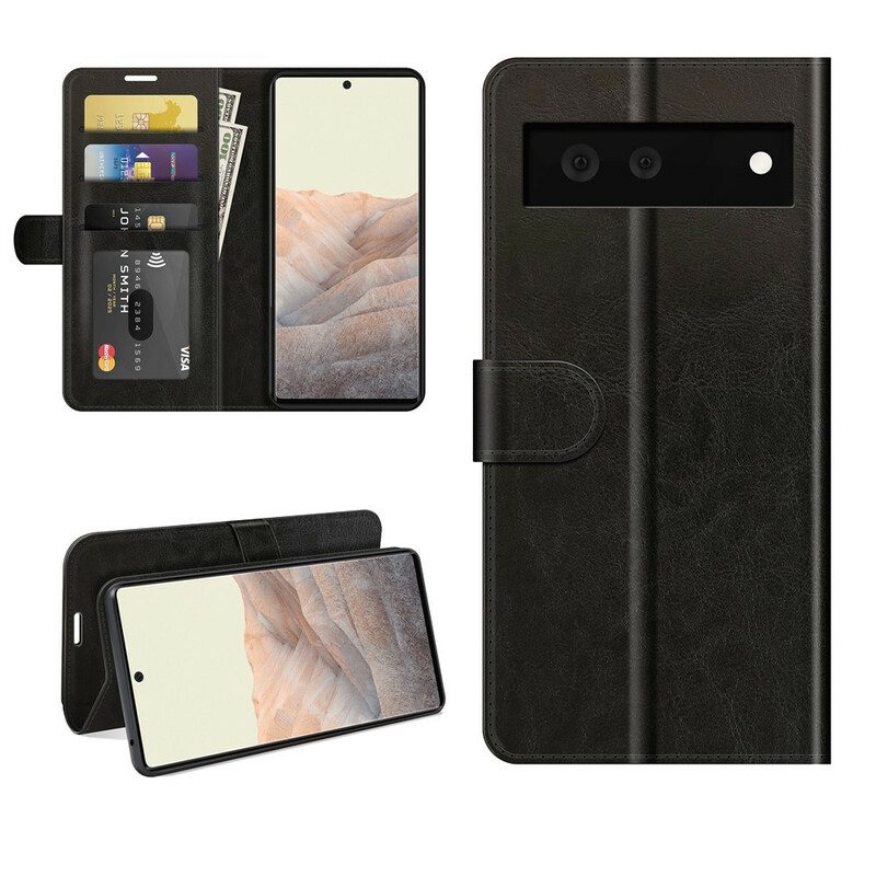 Flip Case Für Google Pixel 6 Ultra-kunstleder