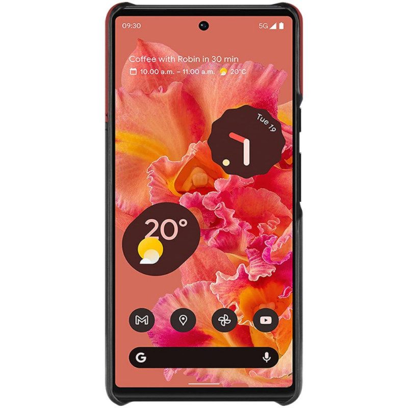 Hülle Für Google Pixel 6 Imak Ruiyi-serie Mit Ledereffekt