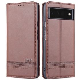 Schutzhülle Für Google Pixel 6 Flip Case Azns Leder-styling